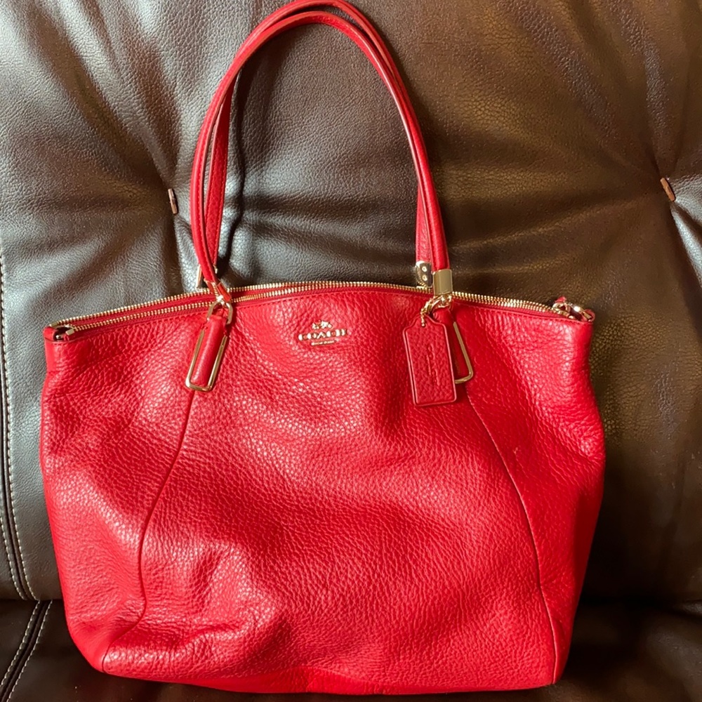 Red. Gold